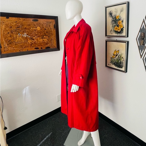 London Fog Red Women's Jacket - Picture 5 of 13